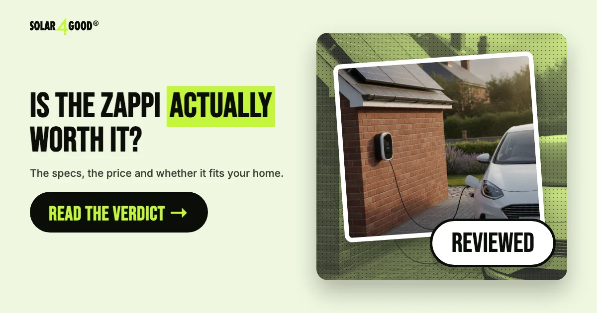 Zappi Review UK 2026: Is myenergi’s EV Charger Worth It?
