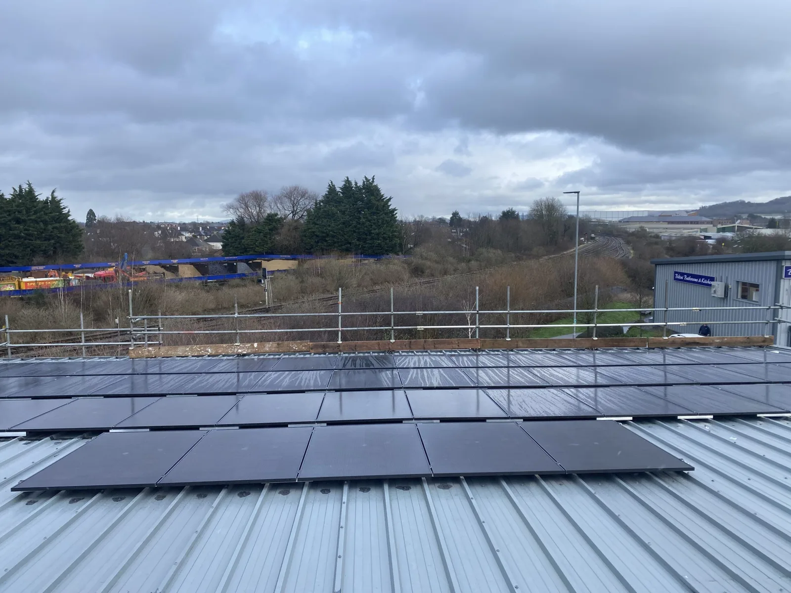 Fairview Health rooftop solar installation, Park Royal, London