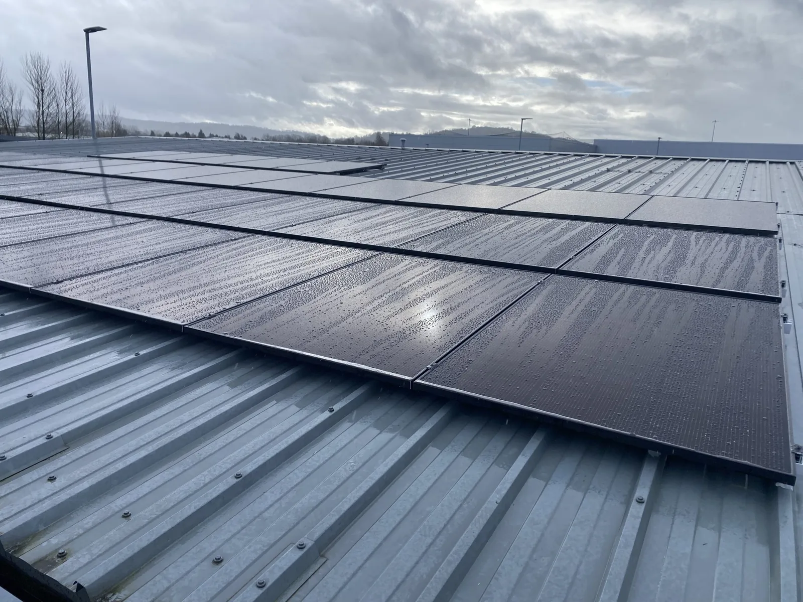 Commercial rooftop solar, placeholder, CAE photos pending