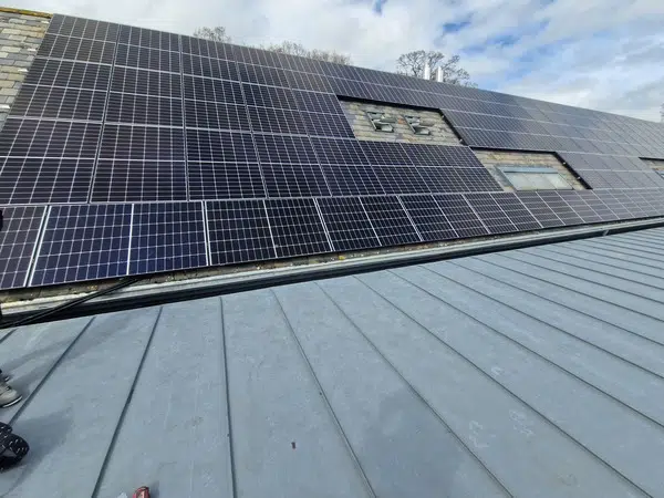 Framfield House Surgery rooftop solar array, Woodbridge